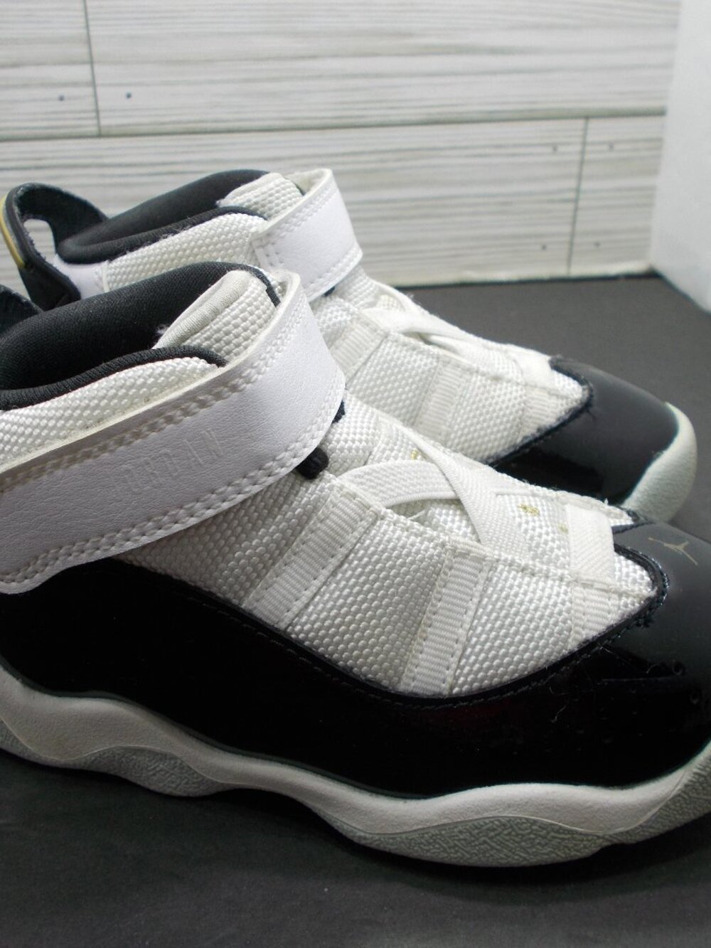 Nike Toddler 9C Air Jordan 6 Rings Shoes CW6997-100
